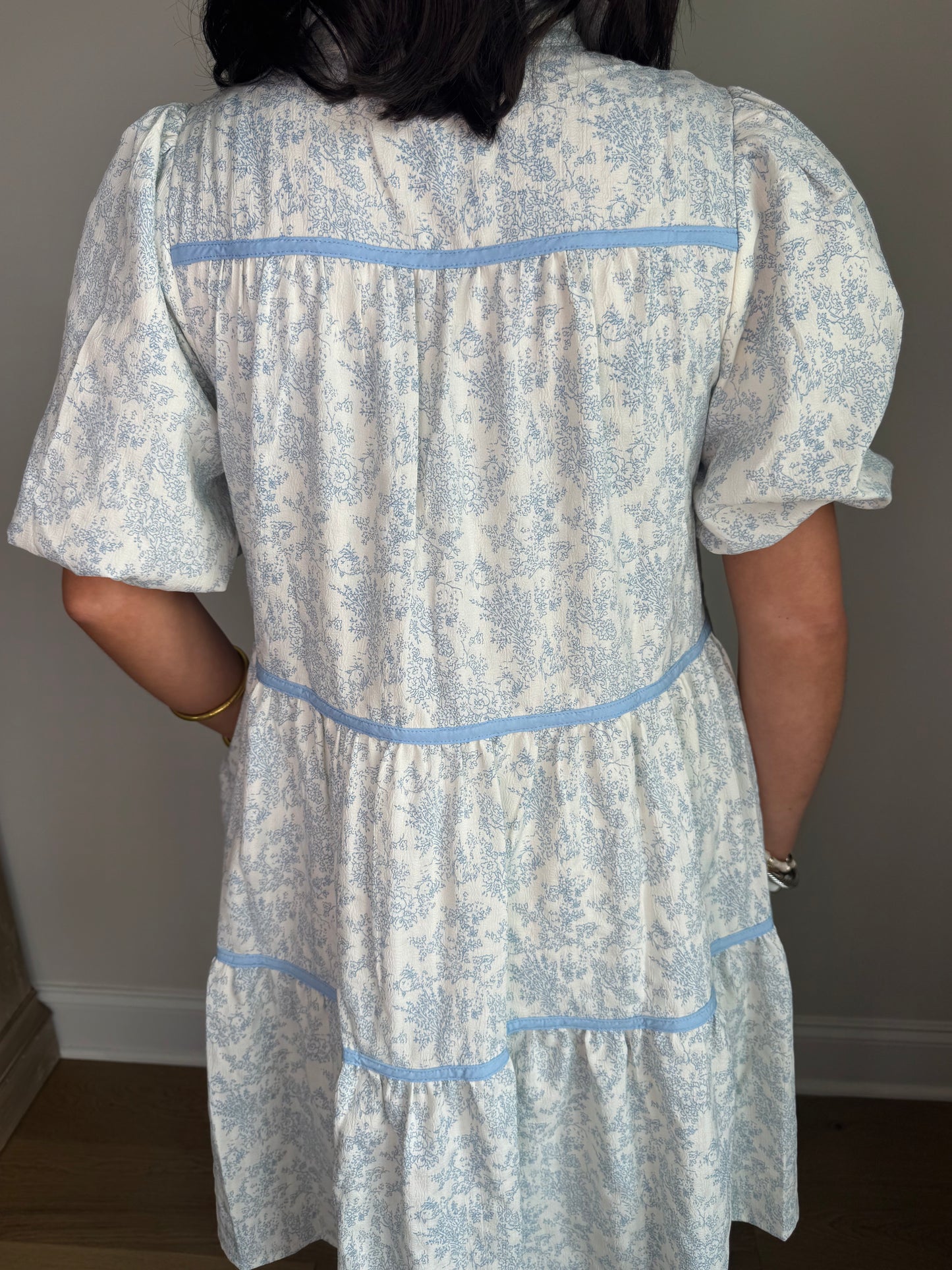 The Amelia Floral Print Tunic Dress