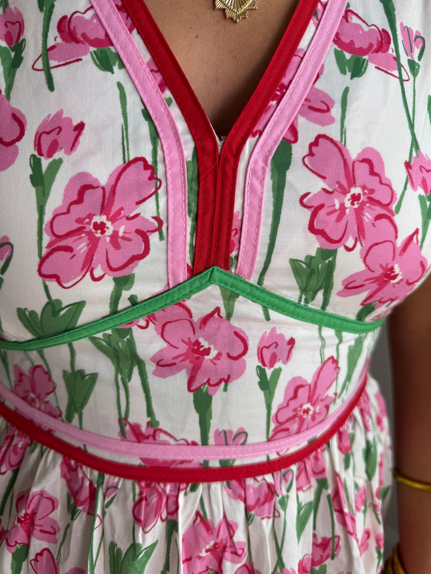 In Bloom Floral Midi Dress