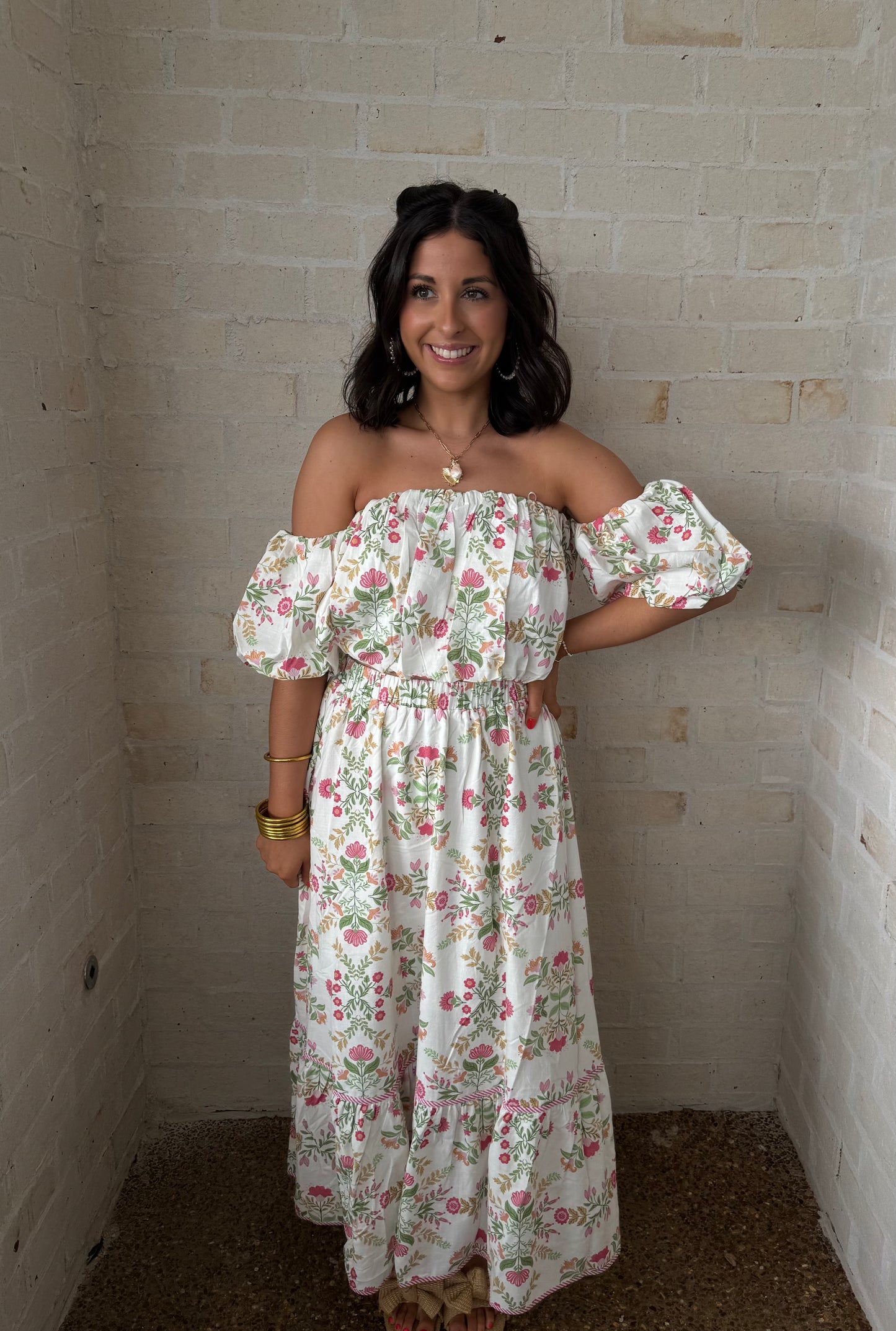 Island Paradise Two- Piece Skirt Set