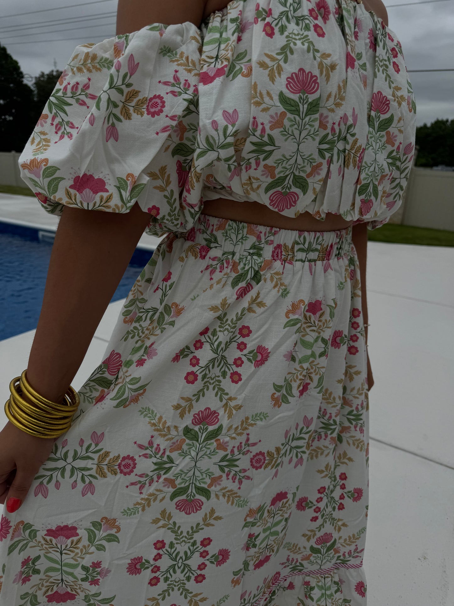 Island Paradise Two- Piece Skirt Set