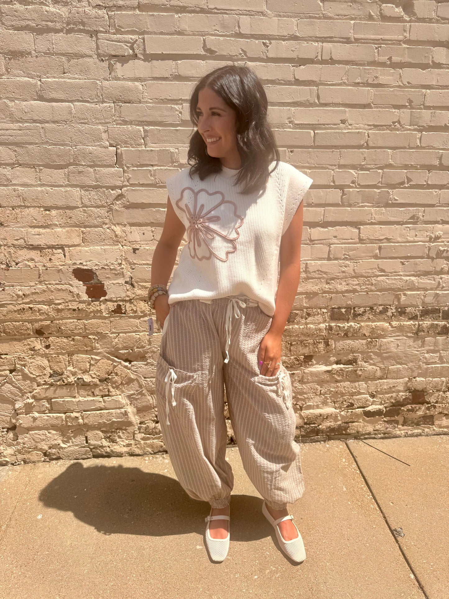 Drawstring jogger pants
