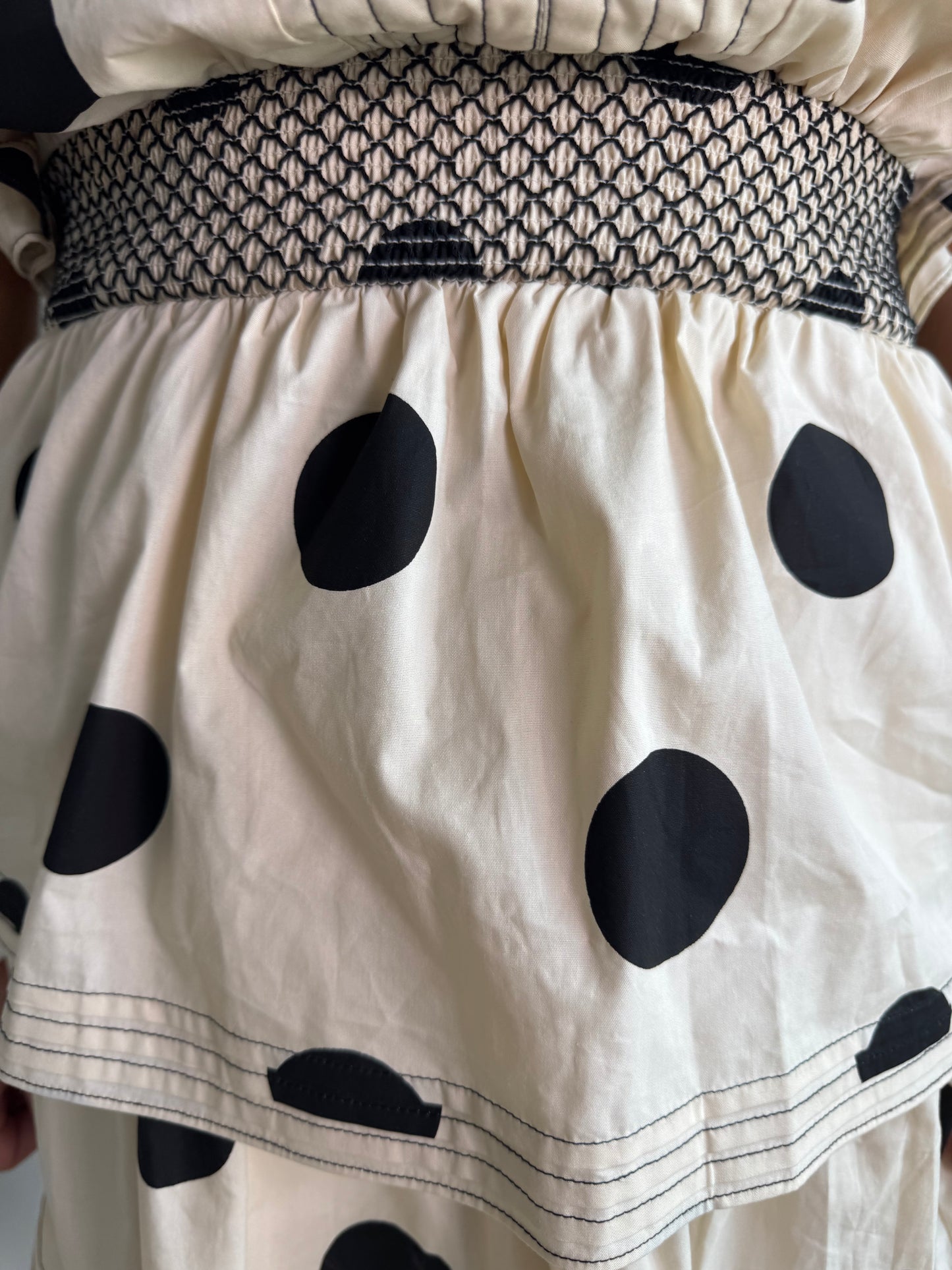 Strike a Pose Polka Dot Flutter Sleeve Dress
