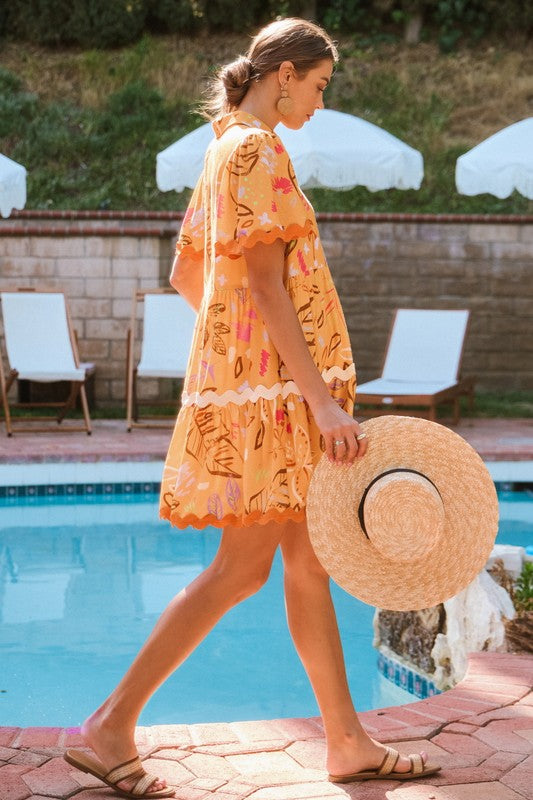 The April Baby Doll Dress (Plus Size)