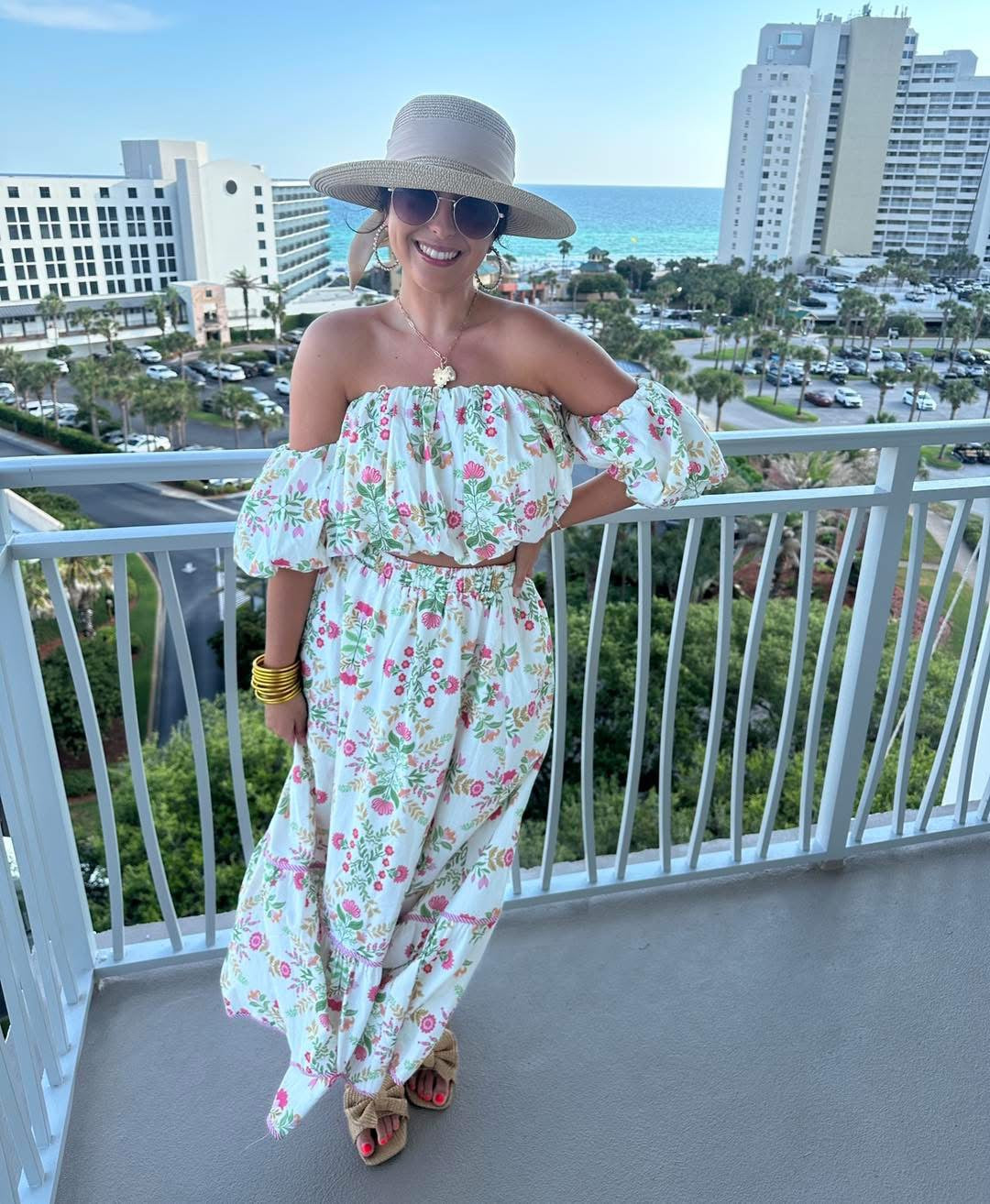 Island Paradise Two- Piece Skirt Set