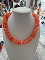 Disk Bead Necklace