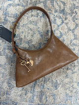 The Caroline Vegan leather shoulder bag