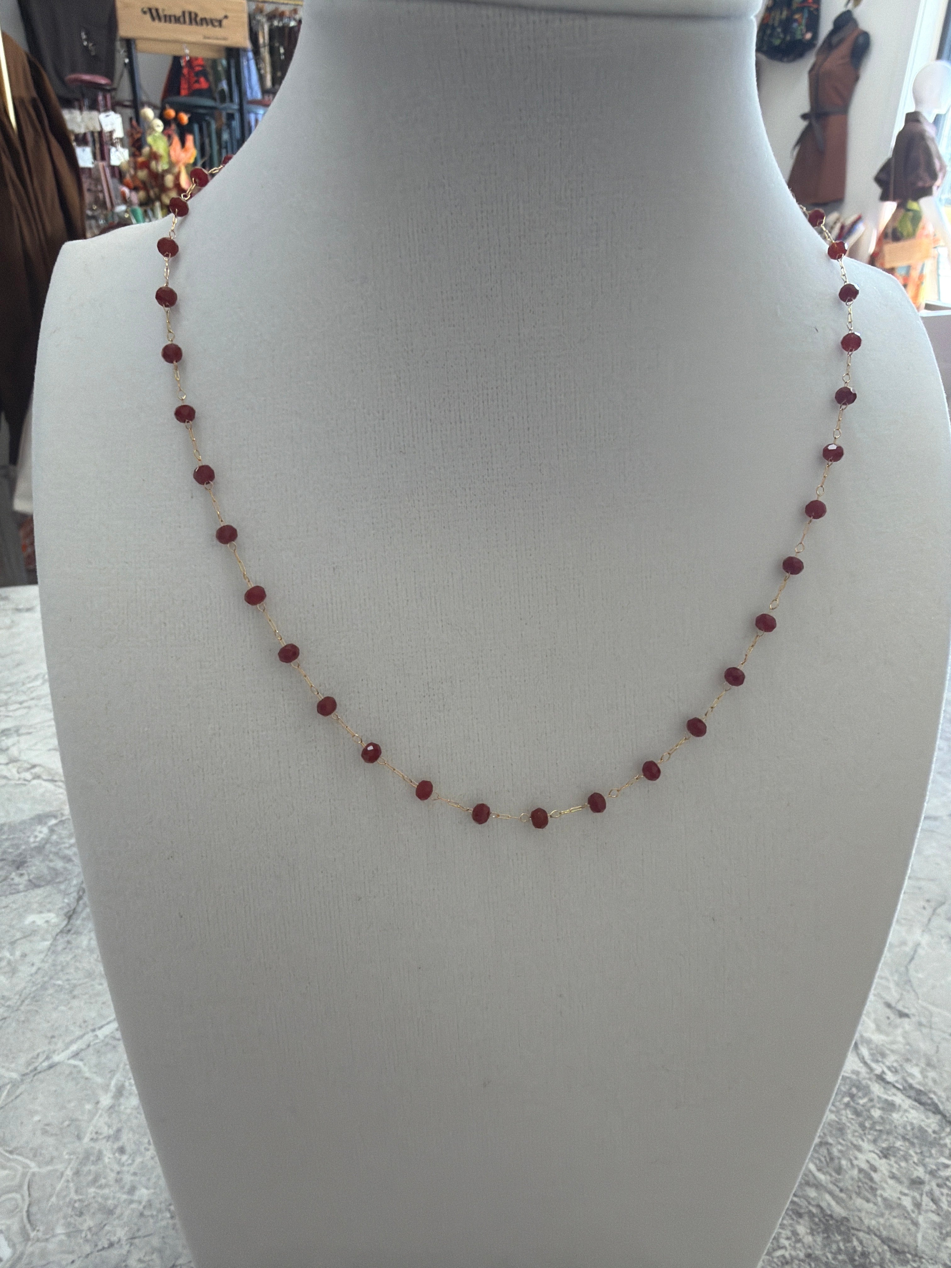 Beaded Choker Necklace