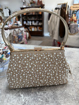 Crystal & Pearl Handle Bag