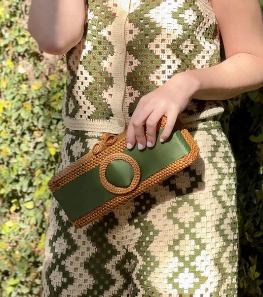 Lisi Lerch - Colette - Bali Round - Ribbon Clutch