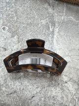 Teleties Tortoise medium open hair clip