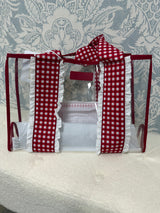 Case-Mate Cherry Gingham Jelly tote bag