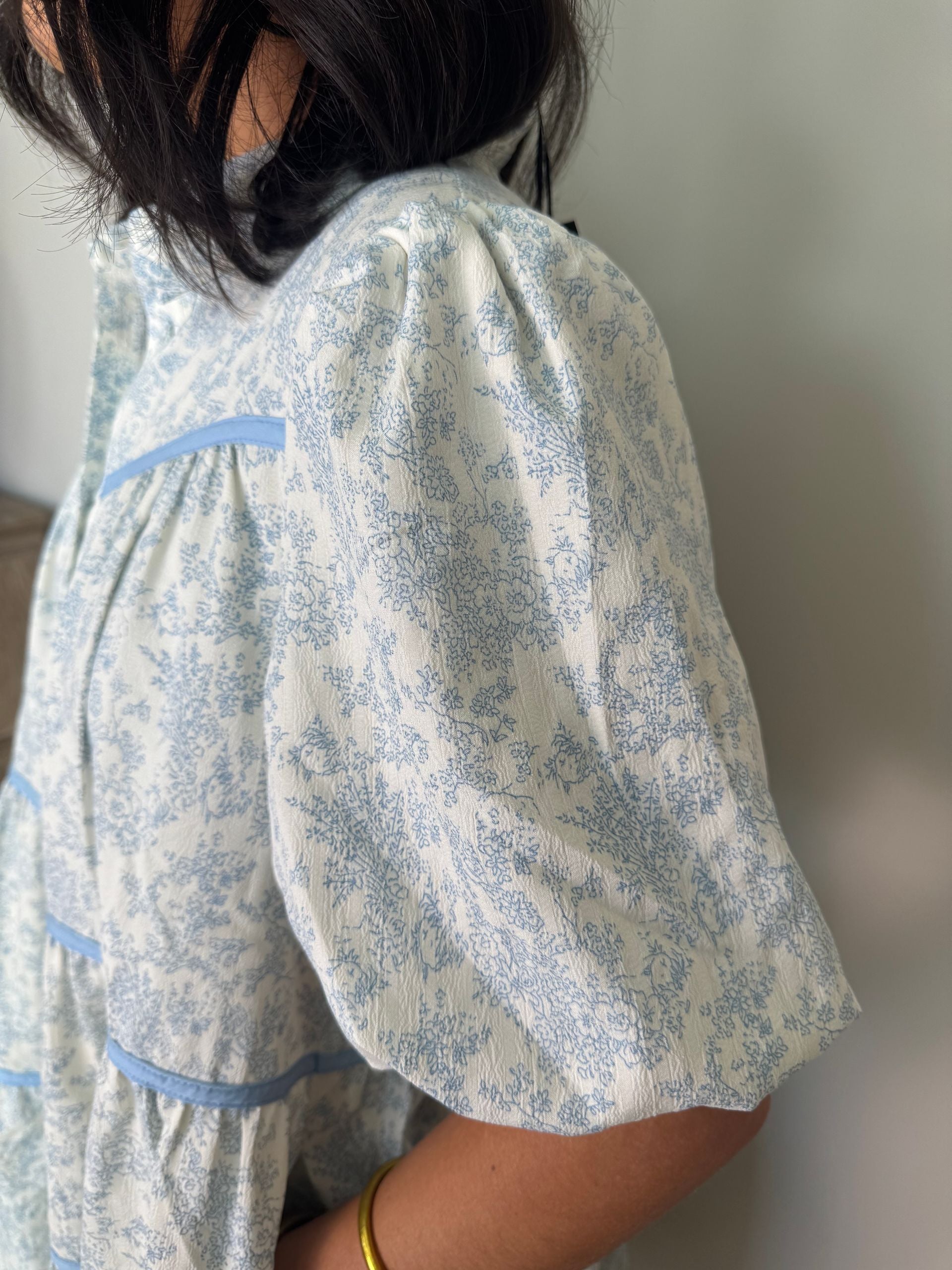 The Amelia Floral Print Tunic Dress