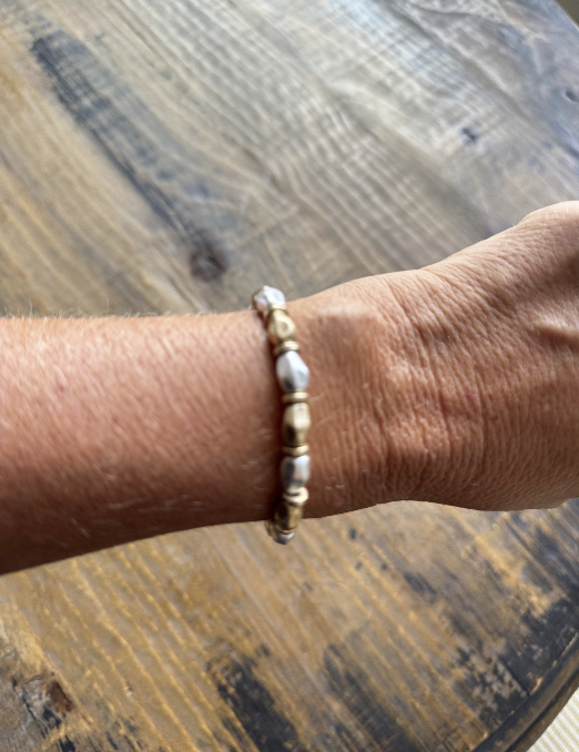 Beaded. Heart Bracelet