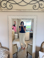 Bone Color Pocket Jogger pants