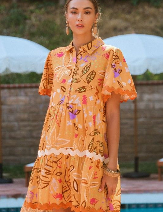 The April Baby Doll Dress (Plus Size)