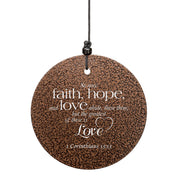 Corinthian Bells Faith, Hope & Love 27-Inch Wind Chime