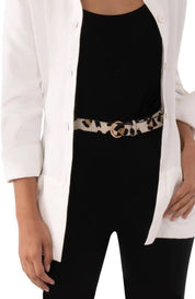 1 or 2 Inch Belted Bliss - Leopard