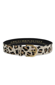 1 or 2 Inch Belted Bliss - Leopard