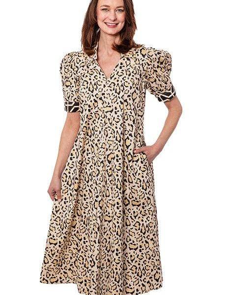Montauk Leopard Print Dress