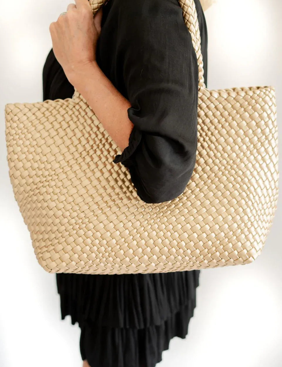 Lisi Lerch - Lyn - Gold Woven Tote