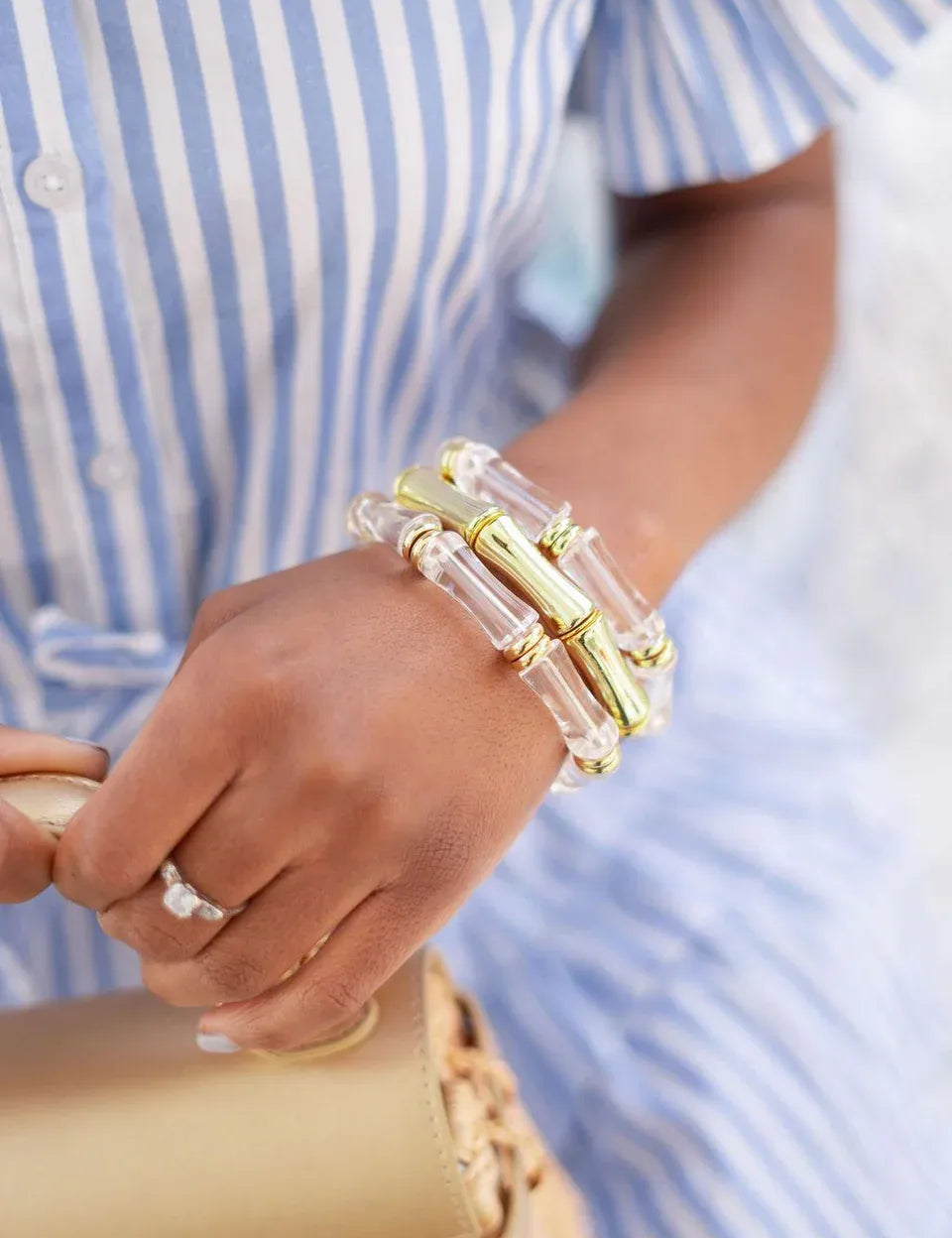 Lisi Lerch- Logan - Bamboo Acrylic Bracelet