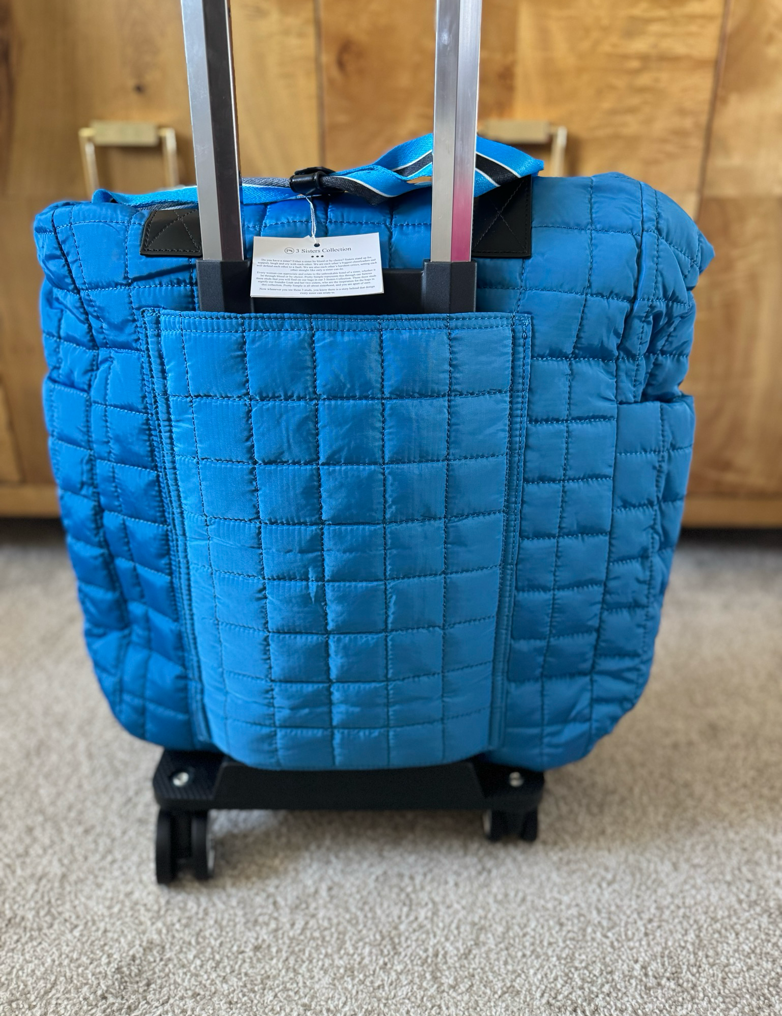 Tenely Quilted Tote Roller Bag (Comes In 4 Colors)