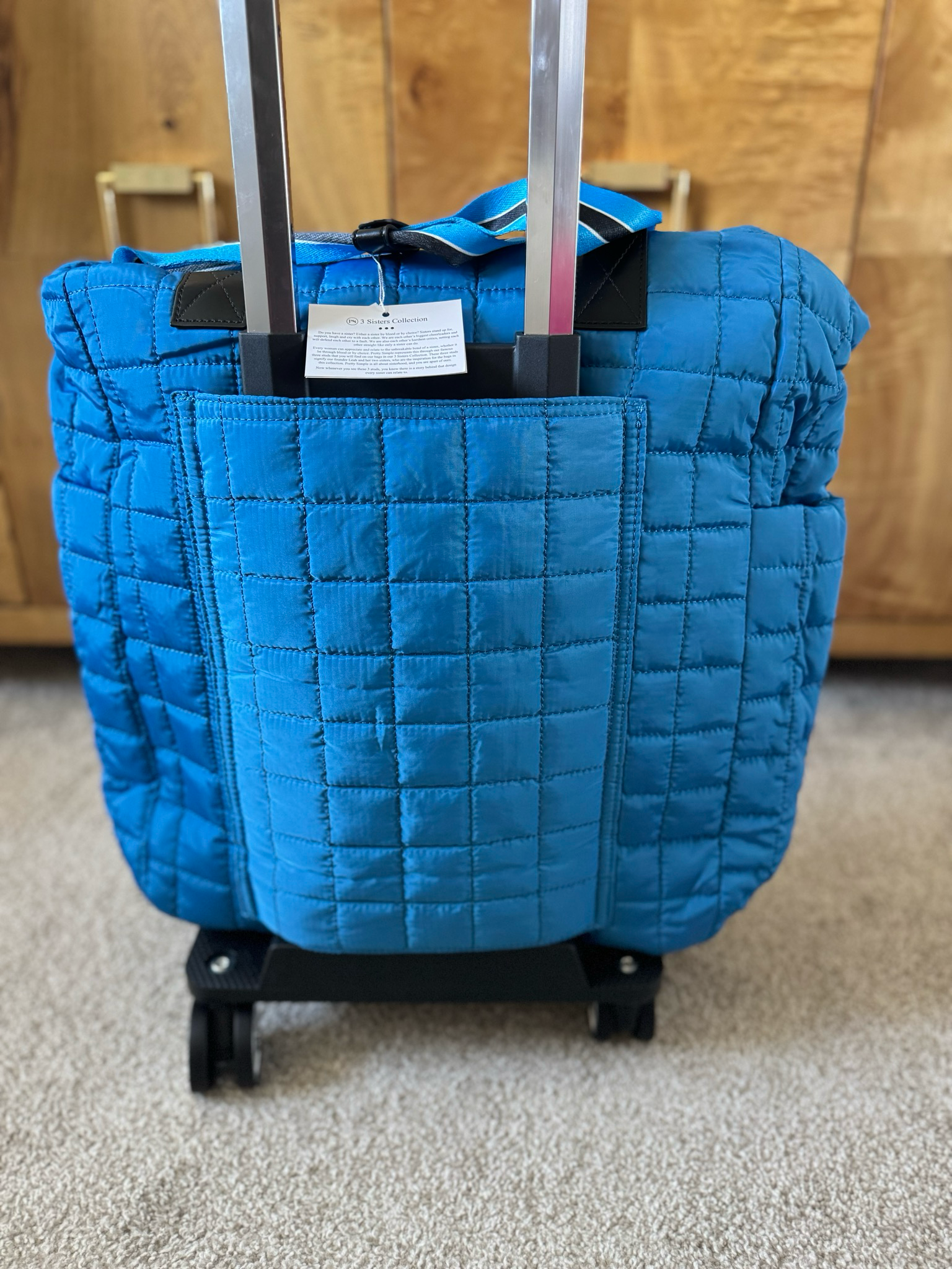 Tenely Quilted Tote Roller Bag (Comes In 4 Colors)