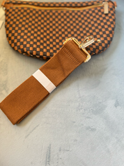 Westlyn Checkered Woven Bum Bag