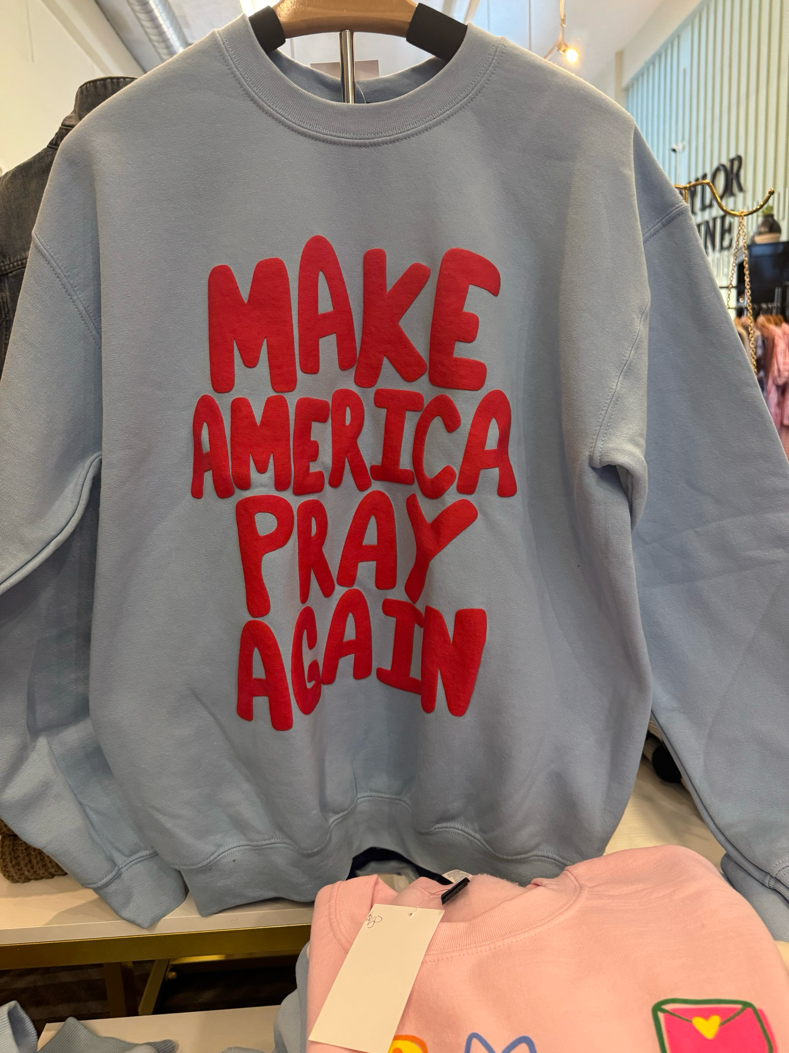 Make America Pray Sweatshirt (Plus)
