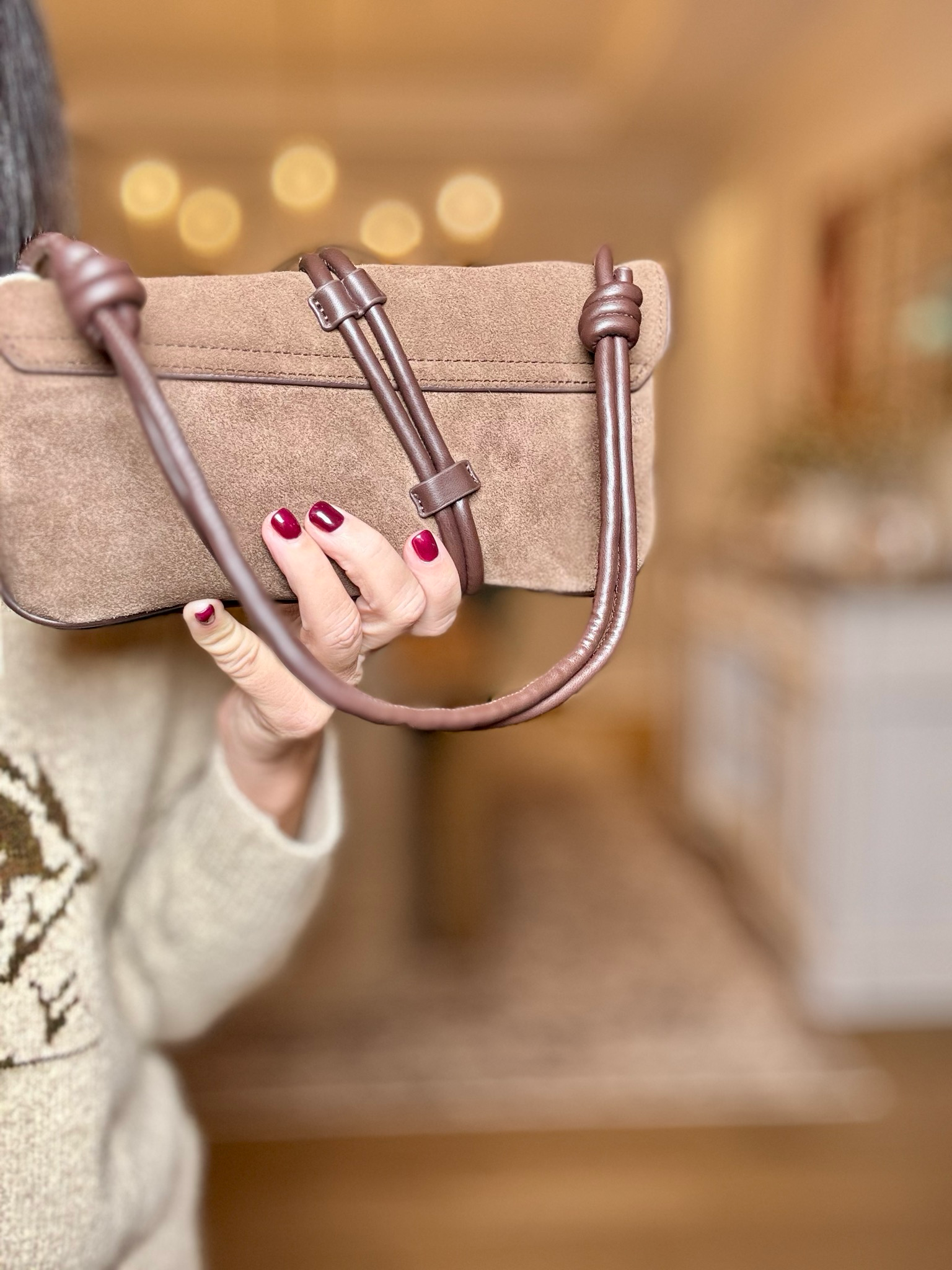 Dolce Vita Chocolate Brown Alice Purse