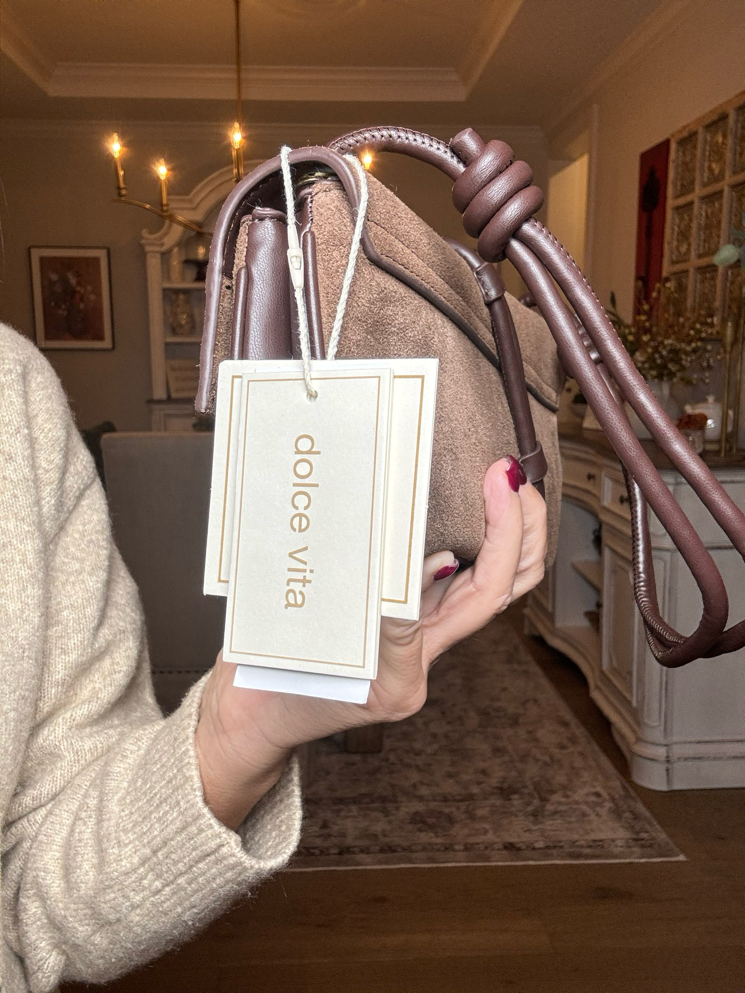 Dolce Vita Chocolate Brown Alice Purse
