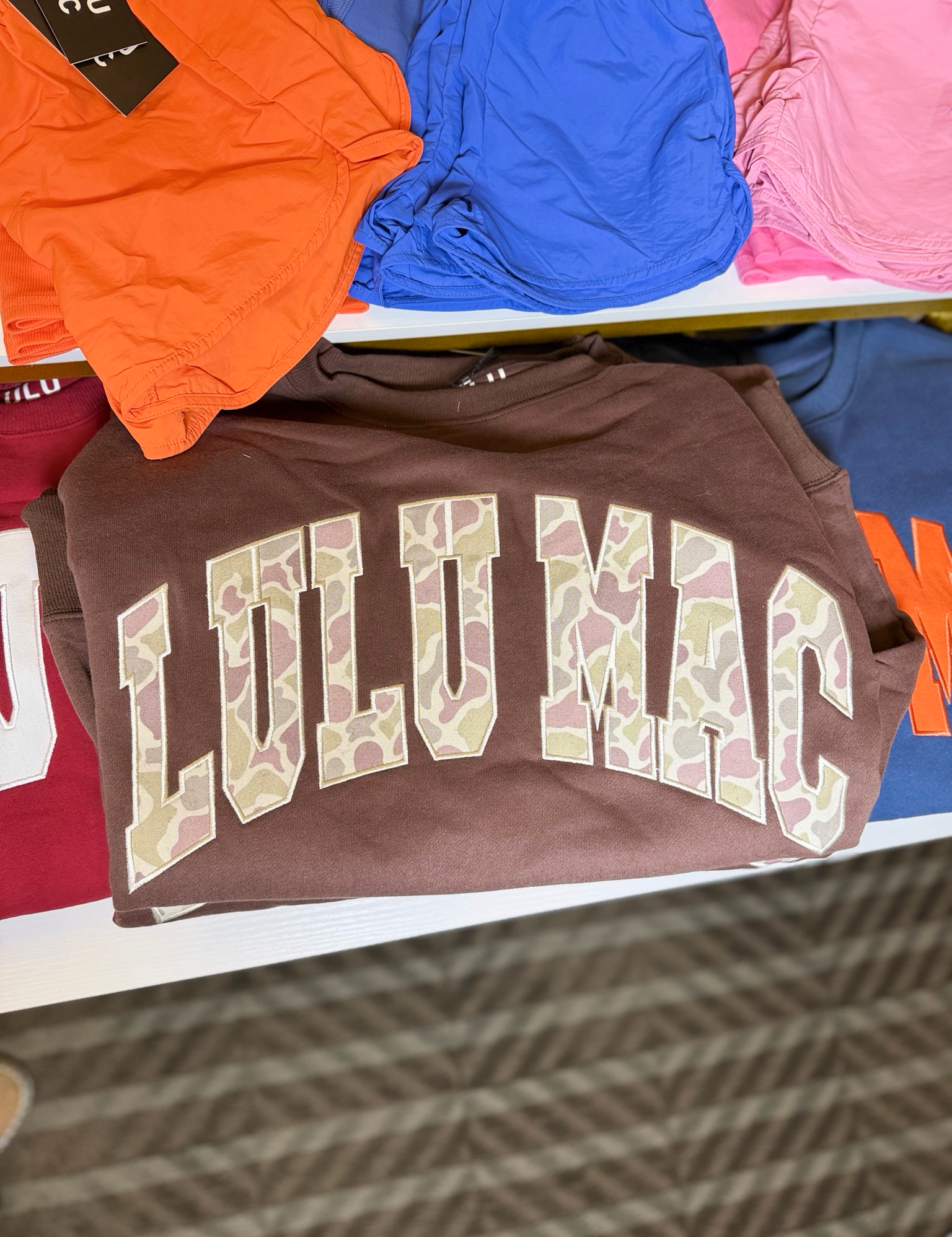 camo Sweatshirt
