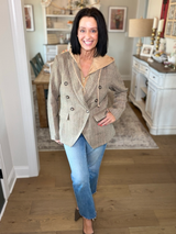 Herringbone Layer Blazer