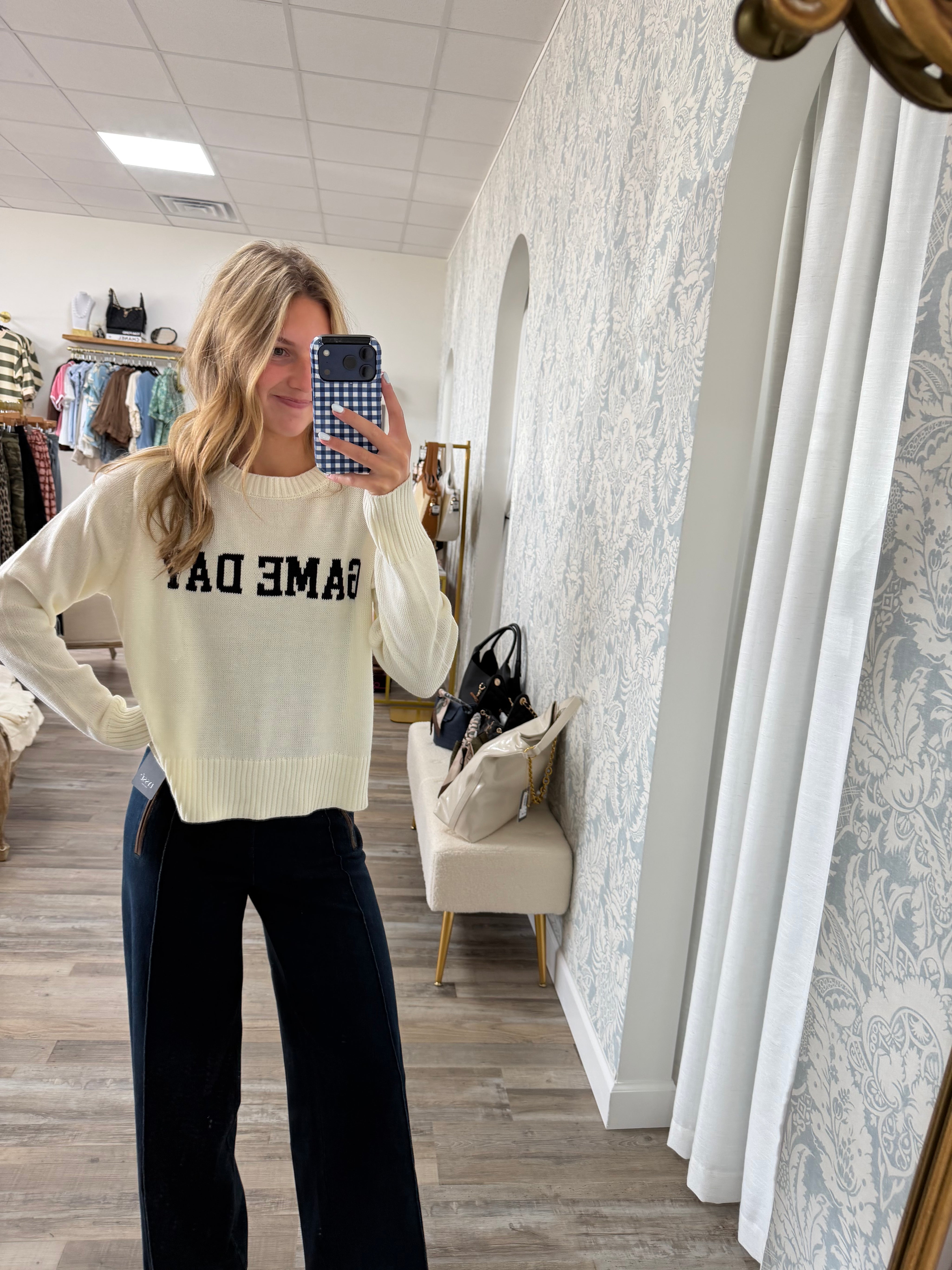 Z Supply varsity Game day Sweater