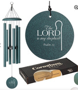 Corinthian Bells Psalm 23 The Lord is My Shepherd 27-Inch Wind Chime