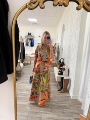 Karlie Floral Tie Maxi Skirt