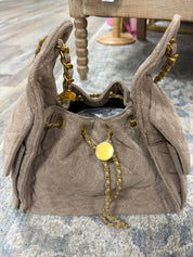 Amelie suede bag