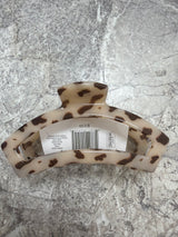 Teleties blond tortoise medium open hair clip