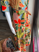 Karlie Floral Tie Maxi Skirt