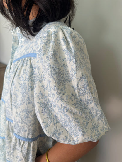 The Amelia Floral Print Tunic Dress