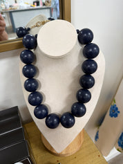 Large color bead necklaces