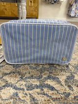 LUXE GLOSS OVERLAY Medium GLAM + GO GLAM COASTAL - SURF blue STRIPE bag
