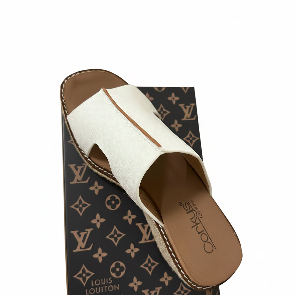 Corky’s Kiss N Tell white wedge