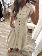 Strut & Bolt Linen Dress