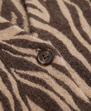 Z Supply All The Wild Cardigan Dark Brown