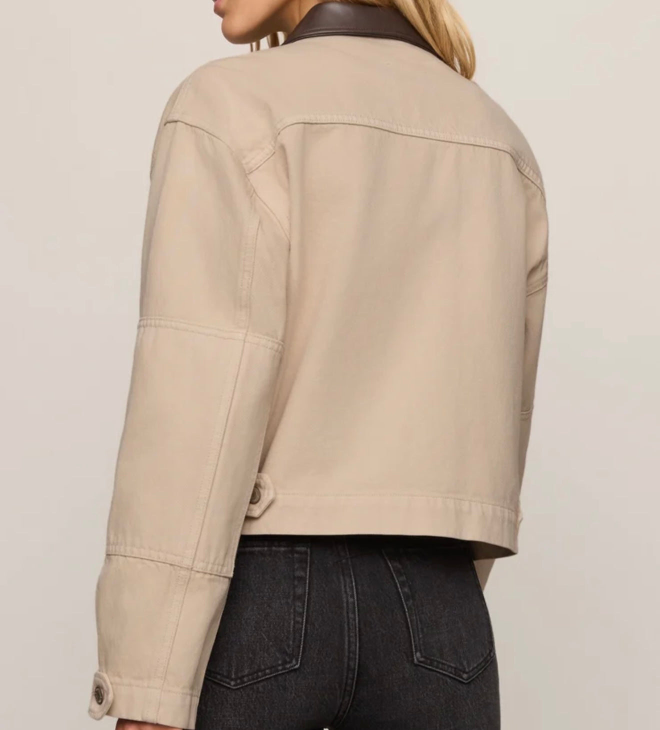 Z Supply Rey Cropped Chore Denim Jacket