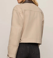 Z Supply Rey Cropped Chore Denim Jacket