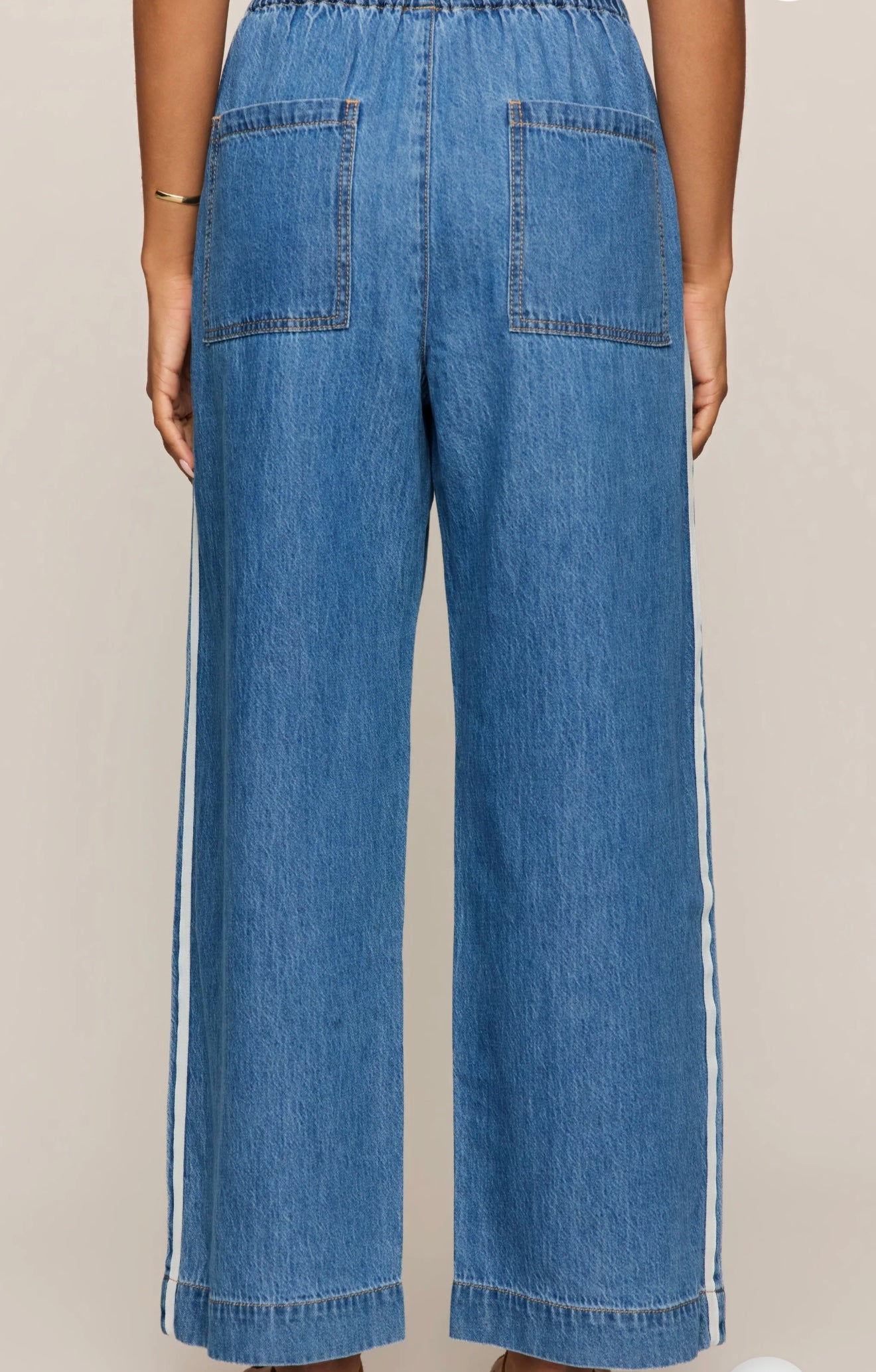 Z Supply The Sidelines Denim Track Pant