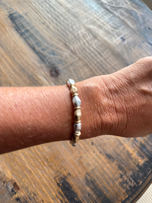 Beaded. Heart Bracelet