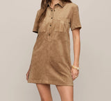 Z Supply Leon Suede Mini Dress
